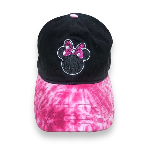 Disney Minnie Mouse Tie Dye Hat Baseball Cap Adjustable - Picture 1 of 5